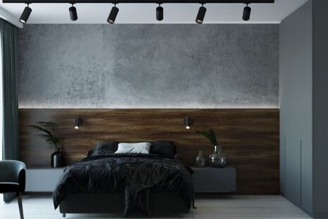 Фото № 3: Дизайн-проект двухкомнатной квартиры 64.8  м² Стиль Лофт для ЖК Селигер Сити