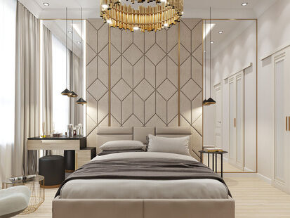 Фото № 4: Дизайн-проект дома/коттеджа 118.58  м² Современный стиль для ЖК Этажа частного дома