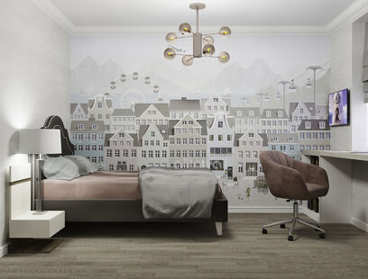 Фото № 1: Дизайн-проект пятикомнатной квартиры 104.28  м² Современный стиль для ЖК в г. Красногорск