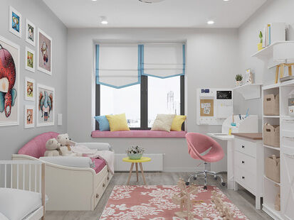 Фото № 2: Дизайн-проект трехкомнатной квартиры 80.7  м² стиль Модернизм для ЖК Маяковский