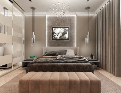 Фото № 3: Дизайн-проект трехкомнатной квартиры 94.9  м² Стиль Классика для ЖК Авеню