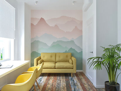 Фото № 2: Дизайн-проект четырехкомнатной квартиры 70.73  м² Стиль Фьюжн для ЖК Измайловский 11