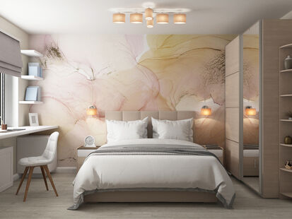 Фото № 1: Дизайн-проект трехкомнатной квартиры 62.96  м² Скандинавский стиль для ЖК Московский