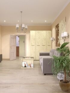 Фото № 2: Дизайн-проект двухкомнатной квартиры 64.4  м² Стиль Эклектика для ЖК Московский