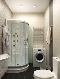 Фото № 4: Дизайн-проект квартиры-студии 26.72  м² Скандинавский стиль для ЖК Оранж Парк