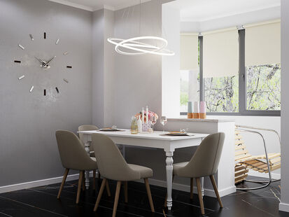 Фото № 6: Дизайн-проект трехкомнатной квартиры 76.7  м² Стиль Эклектика для ЖК Московский