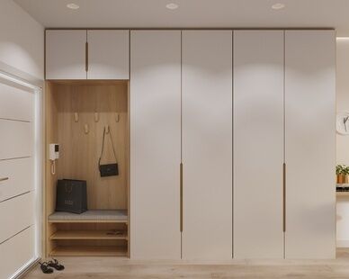 Фото № 6: Дизайн-проект квартиры-студии 30.7  м² Скандинавский стиль для ЖК Новокосино - 2