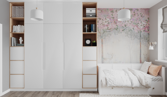 Фото № 2: Дизайн-проект трехкомнатной квартиры 58.58  м² Современный стиль для ЖК Альфа-Центавра