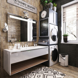 Фото № 6: Дизайн-проект дома/коттеджа 304.49  м² Скандинавский стиль для двухэтажного дома