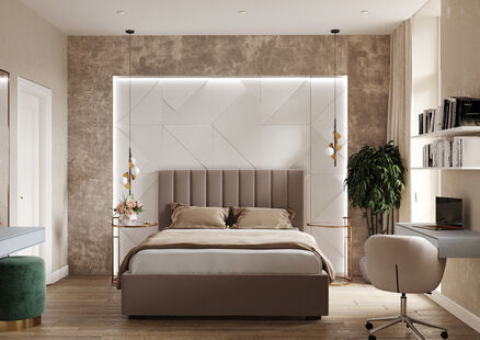 Фото № 4: Дизайн-проект дома/коттеджа 205.7  м² Стиль Эклектика для двухэтажного дома