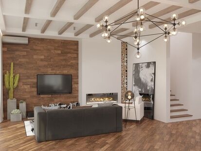 Фото № 3: Дизайн-проект дома/коттеджа 239.25  м² Современный стиль для двухэтажного дома