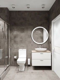 Фото № 5: Дизайн-проект дома/коттеджа 118.34  м² Стиль Эклектика для этажа частного дома