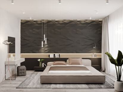 Фото № 6: Дизайн-проект дома/коттеджа 430.1  м² Стиль Лофт для двухэтажного дома