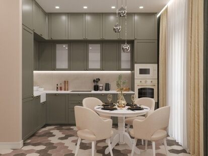 Фото № 1: Дизайн-проект трехкомнатной квартиры 91.8  м² Стиль Современный для ЖК Скандинавия