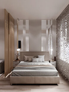 Фото № 2: Дизайн-проект квартиры-студии 30.13  м² Стиль Модернизм для ЖК Московский