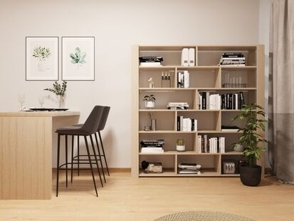 Фото № 3: Дизайн-проект квартиры-студии 24.17  м² Стиль Контемпорари для ЖК Семь столиц