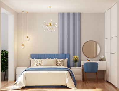 Фото № 1: Дизайн-проект двухкомнатной квартиры 54.38  м² Стиль Фьюжн для ЖК Московский