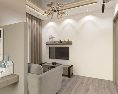 Фото № 3: Дизайн-проект детской 17.25  м² Стиль Современный для ЖК Московский