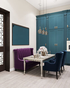 Фото № 6: Дизайн-проект дома/коттеджа 115.77  м² Стиль Эклектика для этажа частного дома