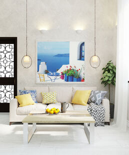 Фото № 2: Дизайн-проект дома/коттеджа 115.77  м² Стиль Эклектика для этажа частного дома