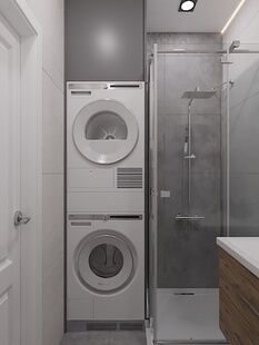 Фото № 6: Дизайн-проект двухкомнатной квартиры 70.59  м² Стиль Современный для ЖК Московский