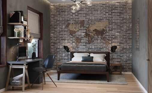 Фото № 6: Дизайн-проект пятикомнатной квартиры 190.52  м² Стиль Модернизм для двухэтажного дома