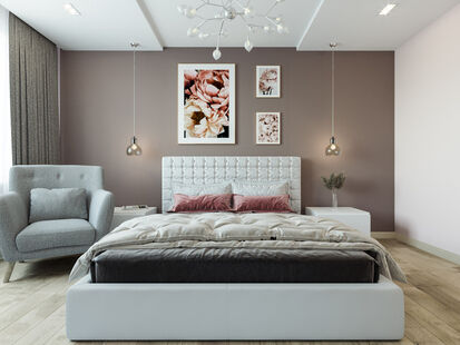 Фото № 4: Дизайн-проект двухкомнатной квартиры 69.91  м² Стиль Контемпорари для ЖК в г. Санкт-Петербург