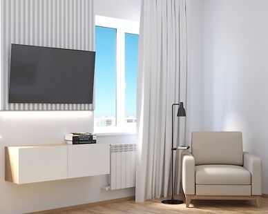 Фото № 2: Дизайн-проект двухкомнатной квартиры 60.0  м² Стиль Современный для ЖК Чистое небо