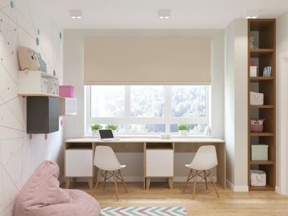 Фото № 4: Дизайн-проект двухкомнатной квартиры 60.5  м² Стиль Современный для ЖК Испанские Кварталы