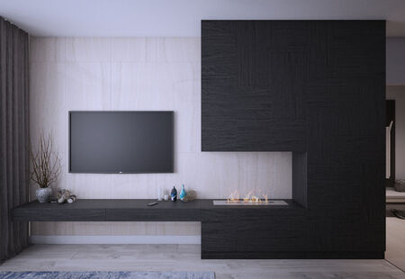 Фото № 4: Дизайн-проект двухкомнатной квартиры 47.05  м² Стиль Модернизм для ЖК Морская Звезда