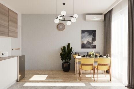 Фото № 6: Дизайн-проект трехкомнатной квартиры 79.8  м² Стиль Современный для ЖК Московский