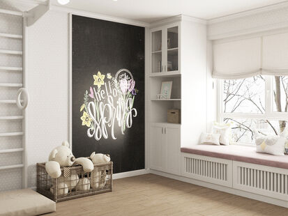 Фото № 2: Дизайн-проект трехкомнатной квартиры 64.37  м² Стиль Современный для ЖК Мещерский Лес