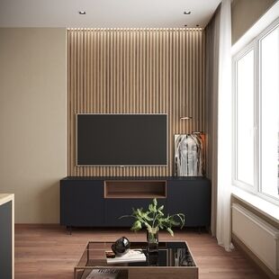 Фото № 4: Дизайн-проект двухкомнатной квартиры 42.9  м² Стиль Минимализм для ЖК Хэдлайнер