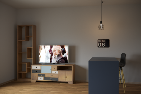 Фото № 5: Дизайн-проект квартиры-студии 30.49  м² Стиль Лофт для ЖК в г. Прага