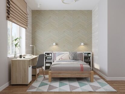 Фото № 2: Дизайн-проект пятикомнатной квартиры 221.89  м² Стиль Эклектика для днп лесная сказка