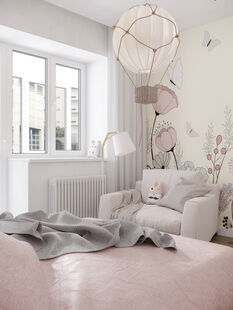 Фото № 4: Дизайн-проект детской 13.9  м² Скандинавский стиль для ЖК Московский