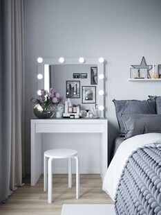 Фото № 4: Дизайн-проект спальни 13.83  м² Стиль Модернизм для ЖК Саларьево Парк