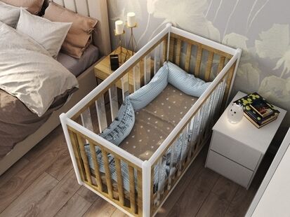 Фото № 5: Дизайн-проект спальни 12.65  м² Стиль Контемпорари для ЖК Хорошевский