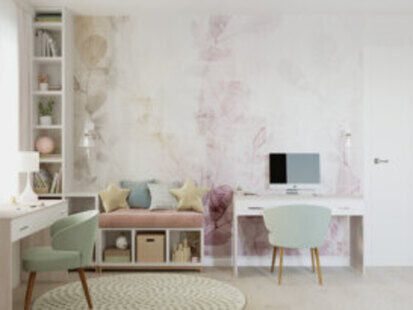 Фото № 5: Дизайн-проект двухкомнатной квартиры 64.65  м² Современный стиль для ЖК Жуков GRAND