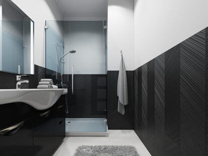 Фото № 4: Дизайн-проект двухкомнатной квартиры 50.74  м² Современный стиль для многоквартирного жилого дома по ул. северная 29а в г. салехард