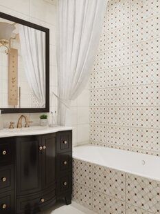 Фото № 2: Дизайн-проект евро трехкомнатной квартиры 72.21  м² стиль Современная классика для ЖК Комарово