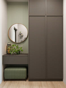 Фото № 4: Дизайн-проект квартиры-студии 29.33  м² Скандинавский стиль для ЖК Гармония