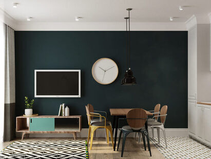 Фото № 5: Дизайн-проект двухкомнатной квартиры 51.78  м² Современный стиль для ЖК Мозаика