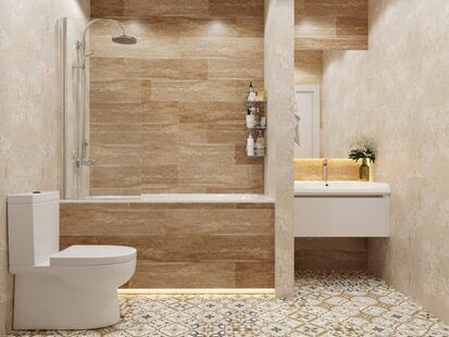 Фото № 5: Дизайн-проект двухкомнатной квартиры 59.2  м² Скандинавский стиль для ЖК MatrЁshka city