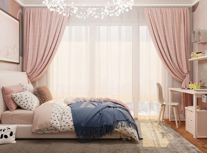 Фото № 6: Дизайн-проект евро трехкомнатной квартиры 84.99  м² стиль Модернизм для ЖК Стрижи Сити