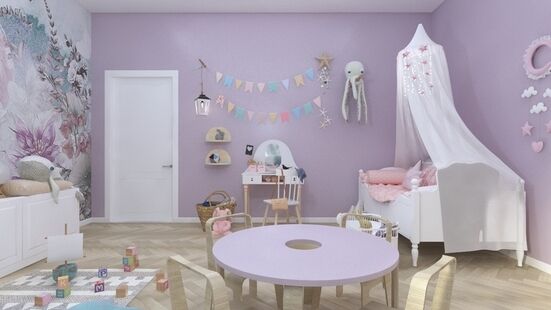 Фото № 3: Дизайн-проект пятикомнатной квартиры 303.1  м² Стиль Американская классика для двухэтажного дома