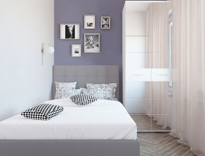 Фото № 6: Дизайн-проект пятикомнатной квартиры 137.8  м² Стиль Модернизм для одноуровнего дома