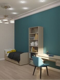 Фото № 4: Дизайн-проект трехкомнатной квартиры 88.99  м² стиль Классика для ЖК Московский