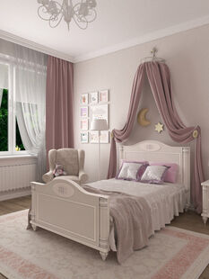 Фото № 3: Дизайн-проект пятикомнатной квартиры 198.8  м² стиль Современная классика для ЖК Московский