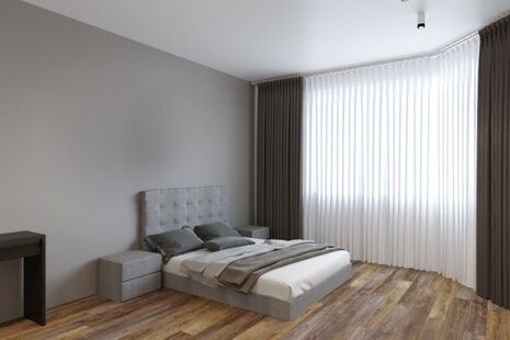 Фото № 2: Дизайн-проект двухкомнатной квартиры 68.6  м² Стиль Минимальзм для ЖК Московский